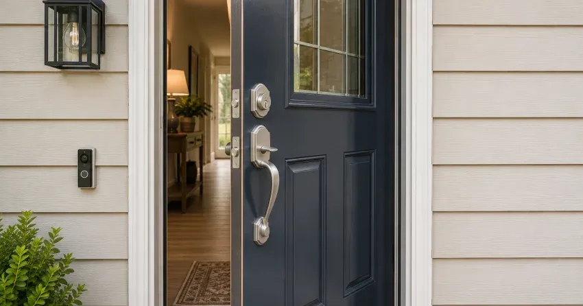 energy-efficient exterior door upgrade installation in Downtown, Bowmanville