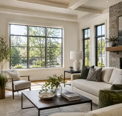 Completed interior project by Windows & Doors Bowmanville
